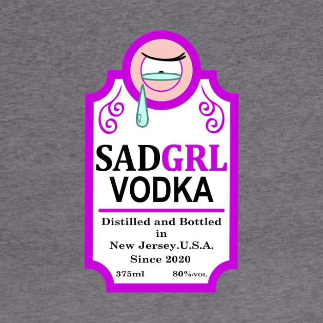 Sad Girl Vodka by Vault Emporium